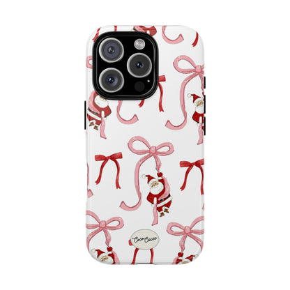 Santa’s Bow Ride iPhone Case