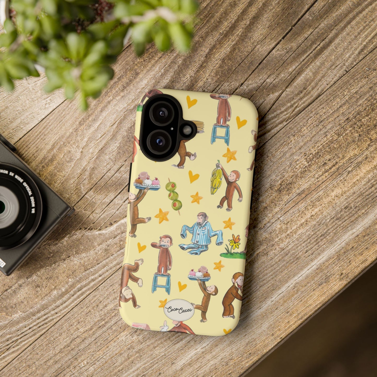 Curious Monkey iPhone Case
