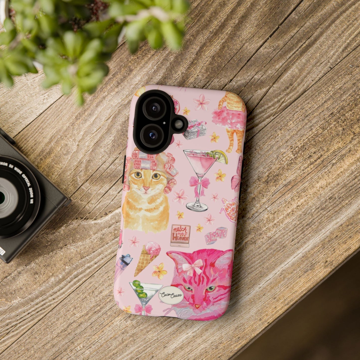 Cat Clutter iPhone Case