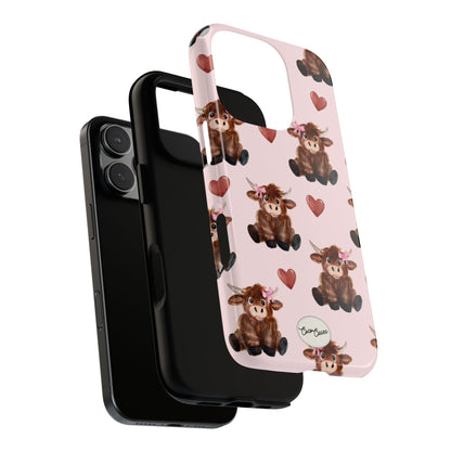 Highland Hearts iPhone Case