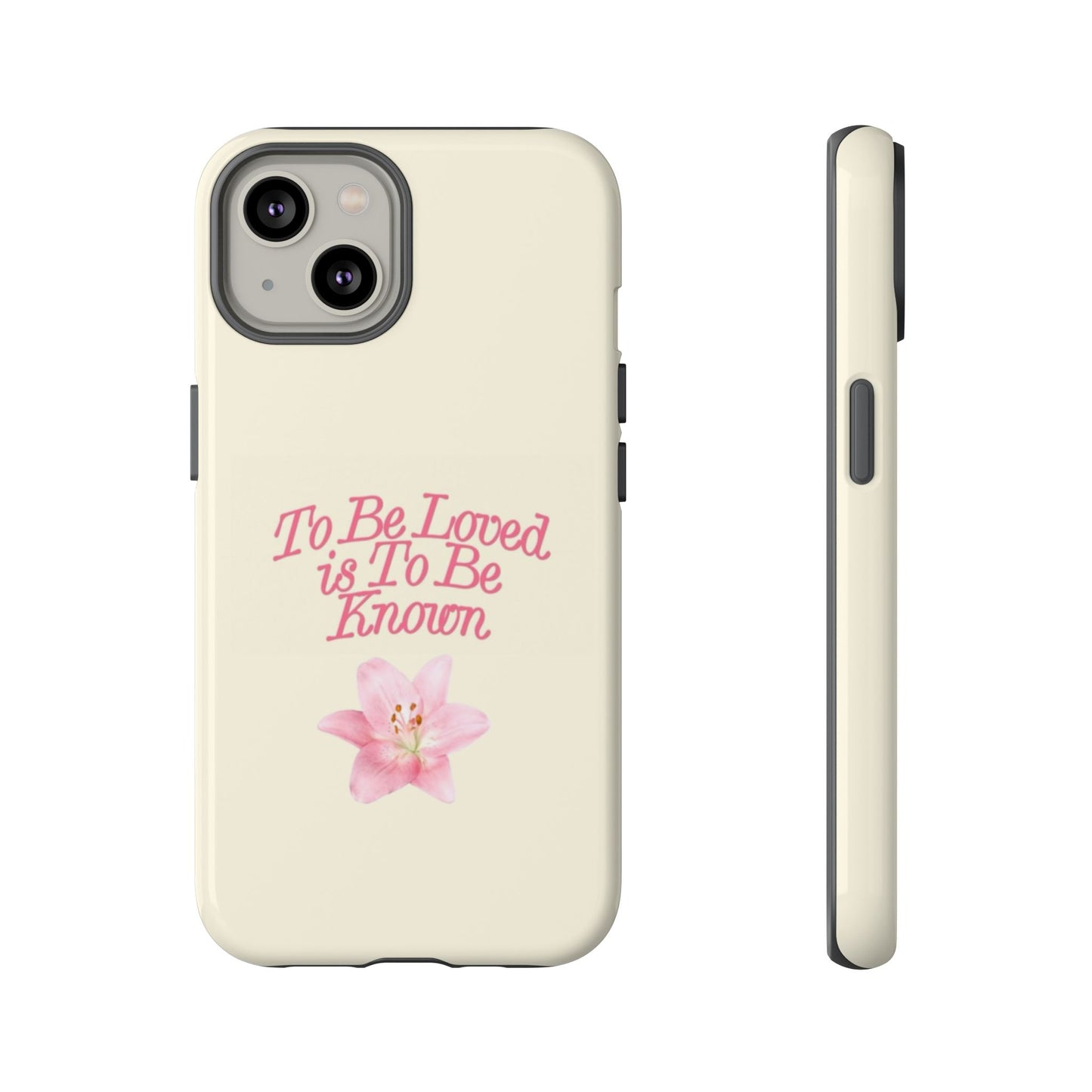 to be loved iPhone Case