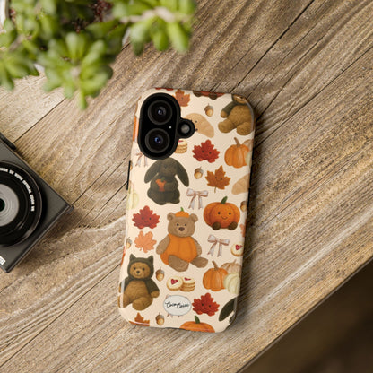 Autumn Teddies iPhone Case