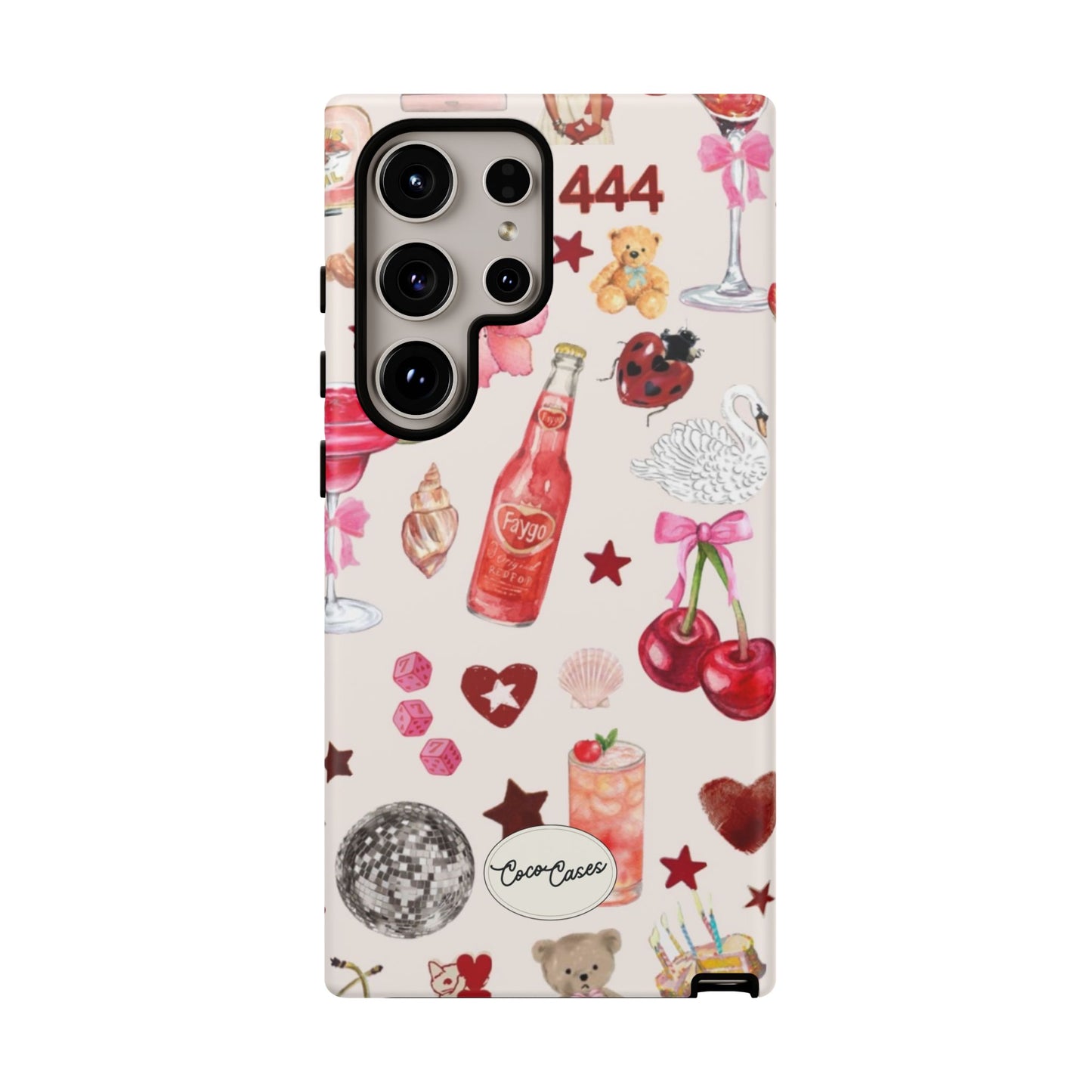 Pink Clutter Samsung Case