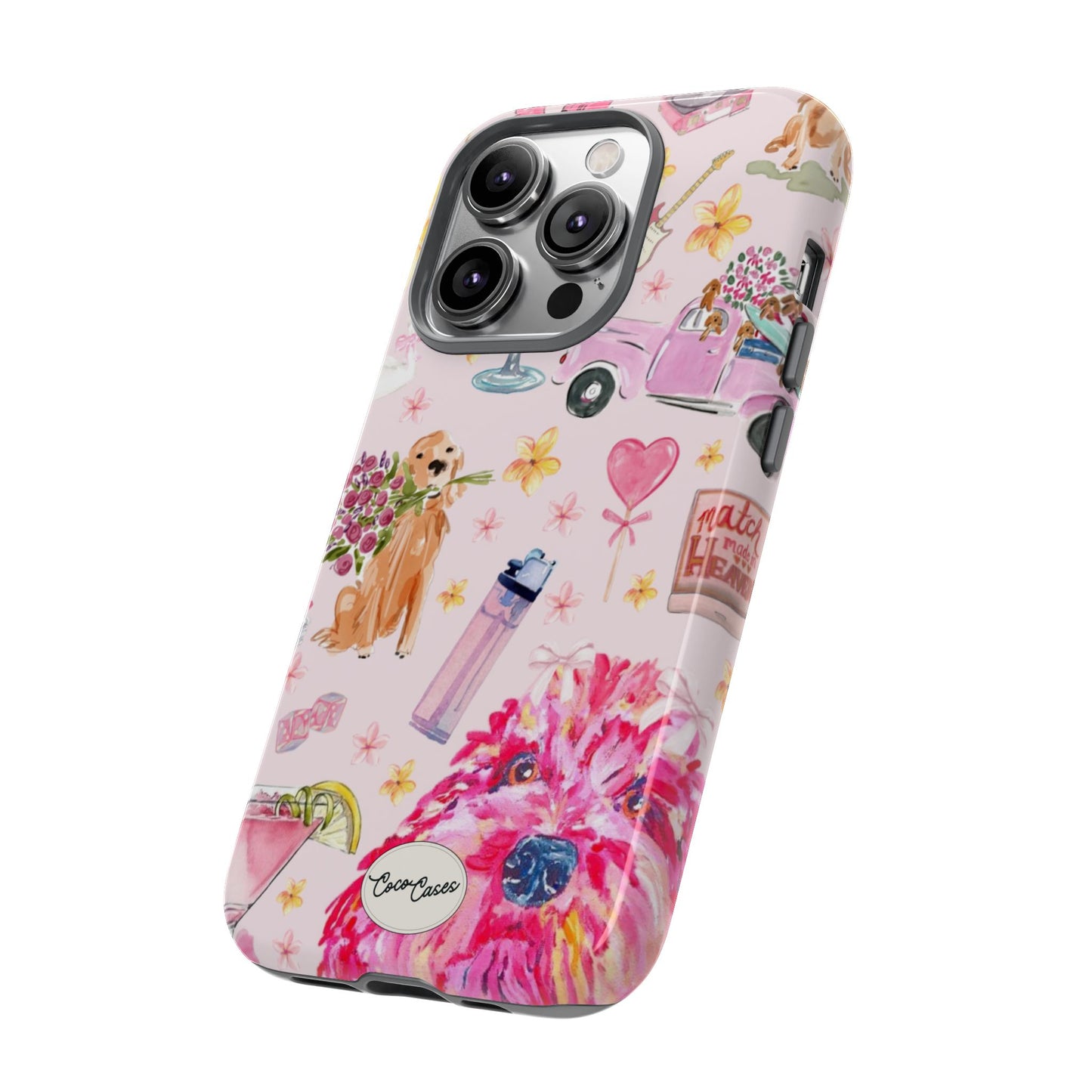 Dog Doodles iPhone Case
