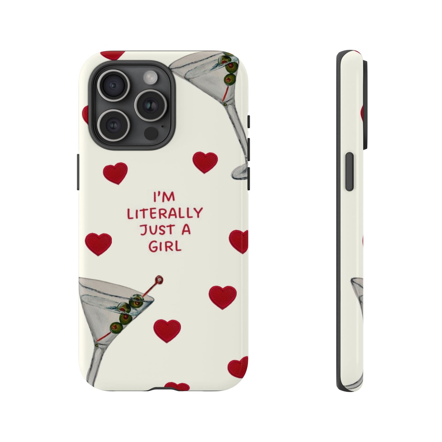 Literally A Girl iPhone Case