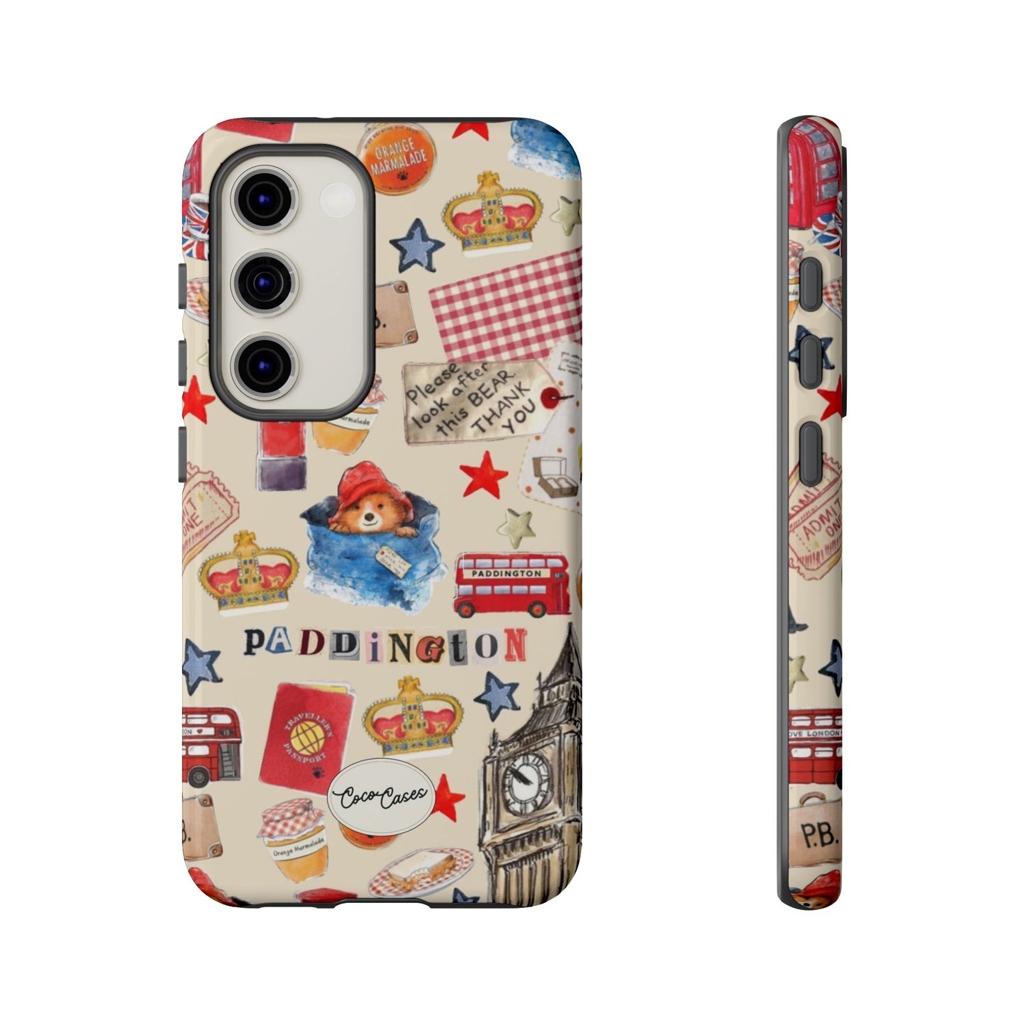 London Bear Samsung Case
