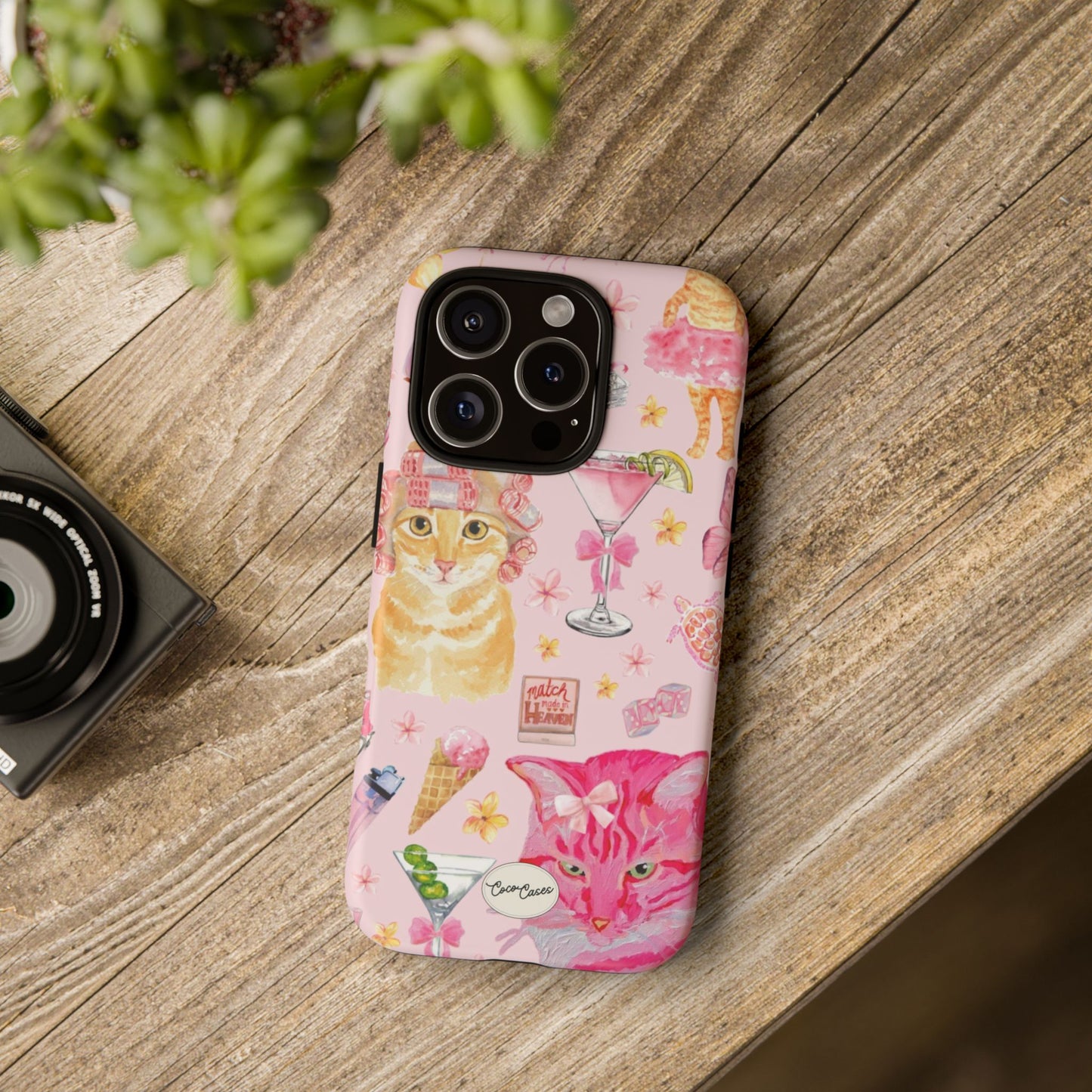 Cat Clutter iPhone Case