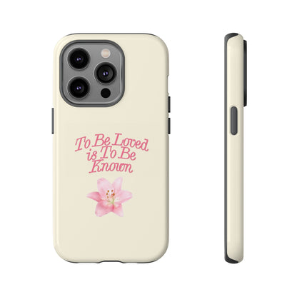 to be loved iPhone Case