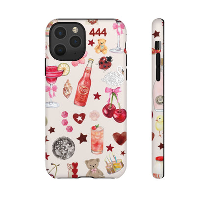 Pink Clutter iPhone Case