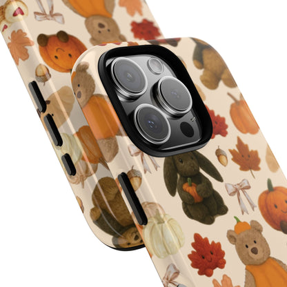 Autumn Teddies iPhone Case