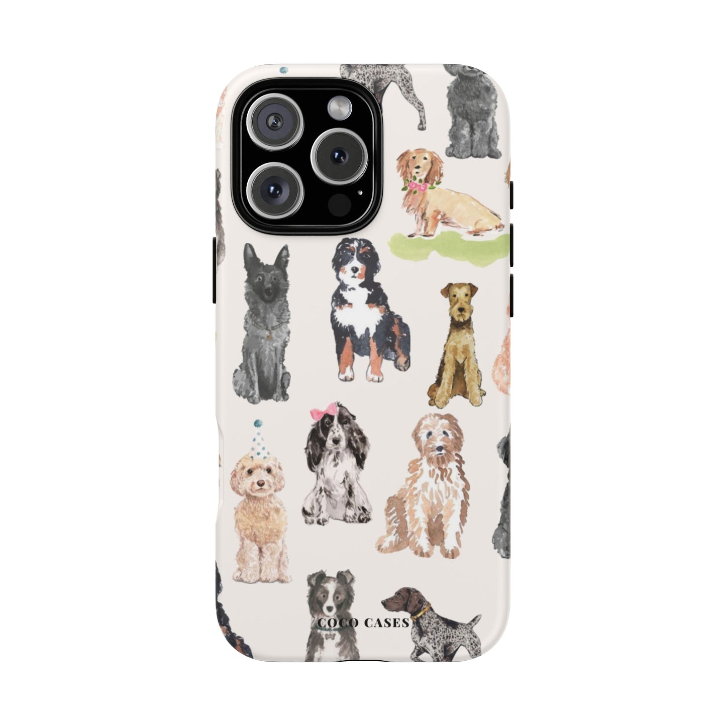 Puppy Party iPhone Case