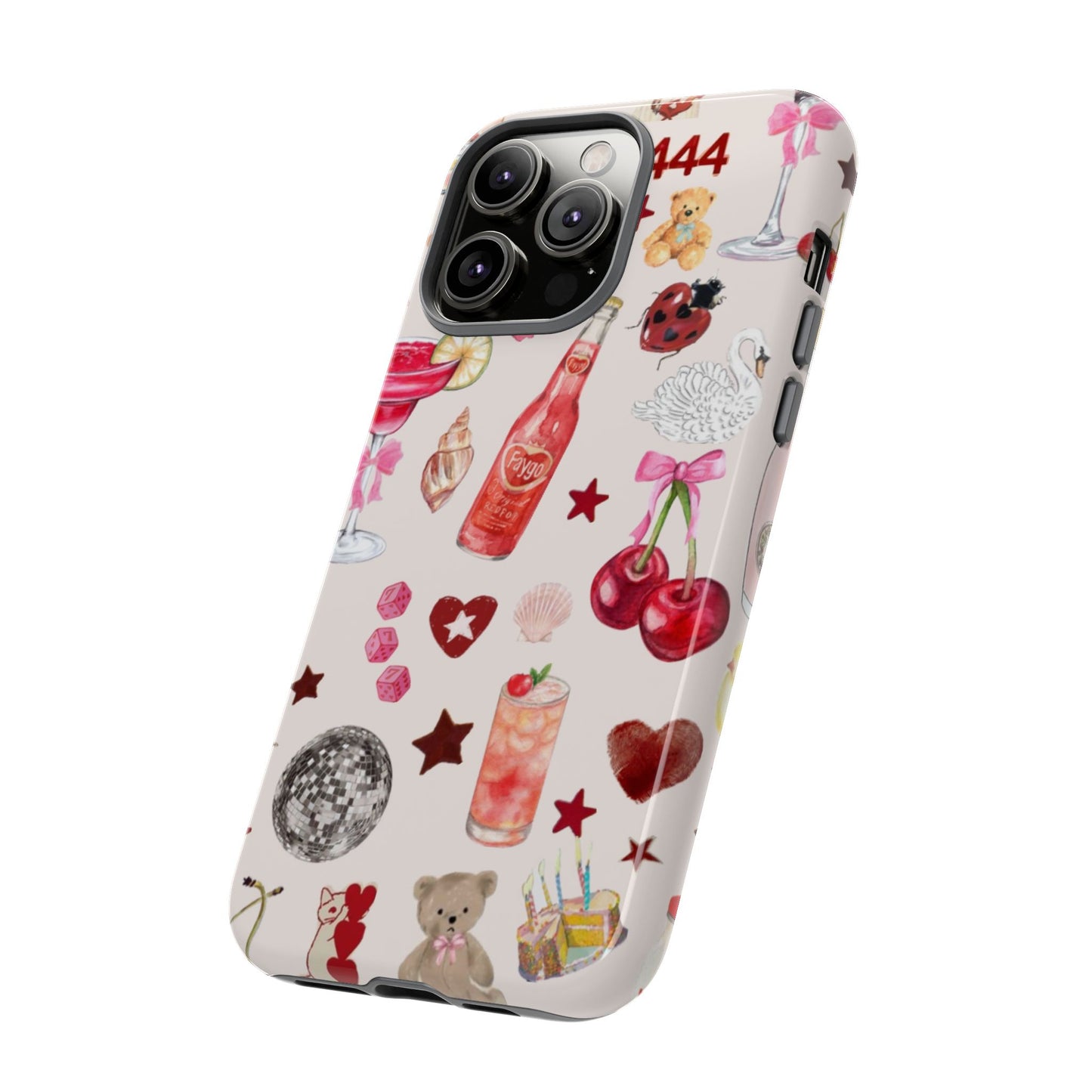 Pink Clutter iPhone Case