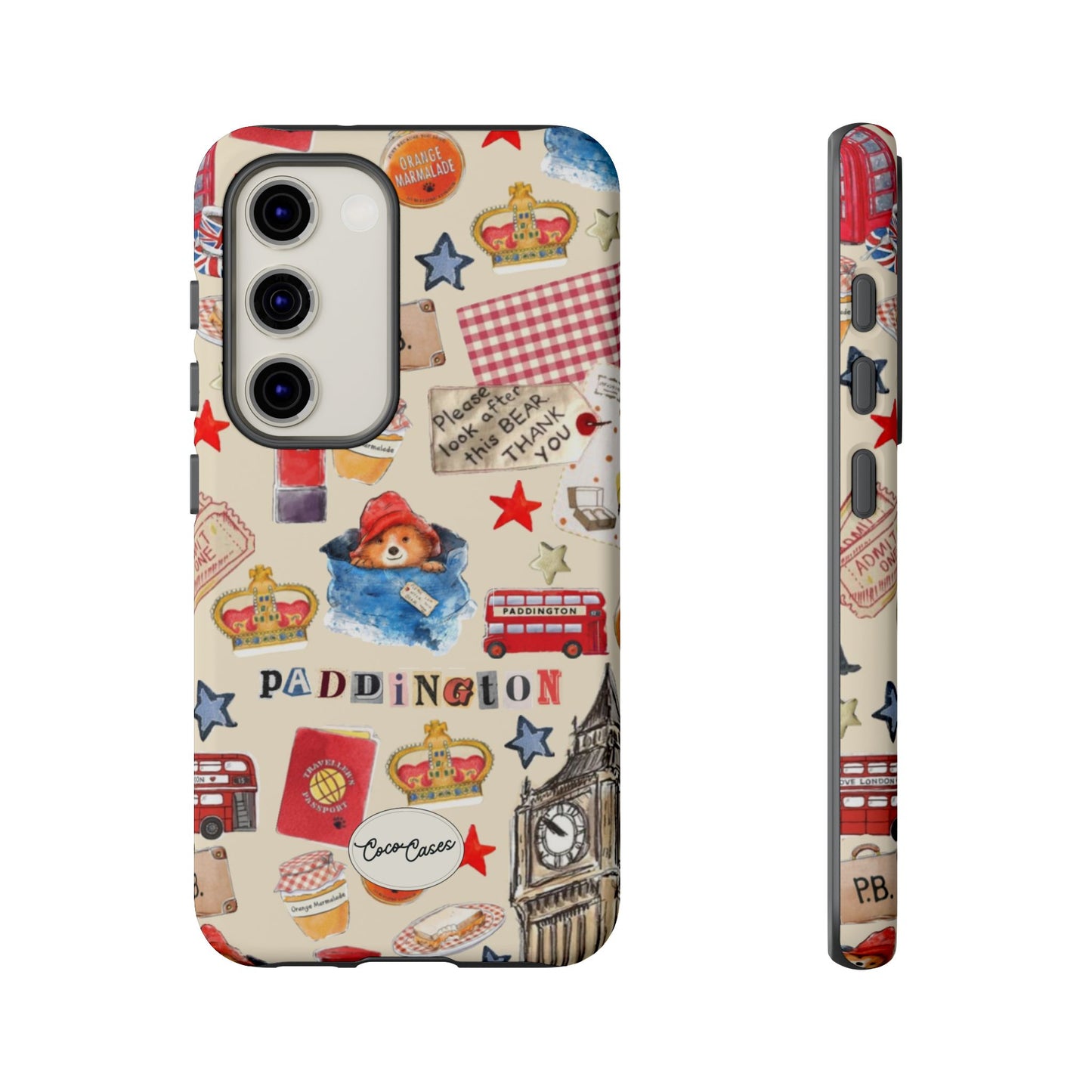 London Bear Samsung Case