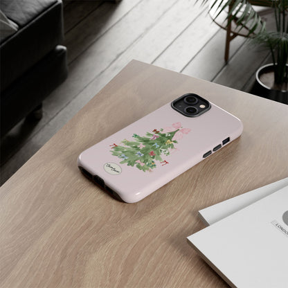 Blush & Pine iPhone Case