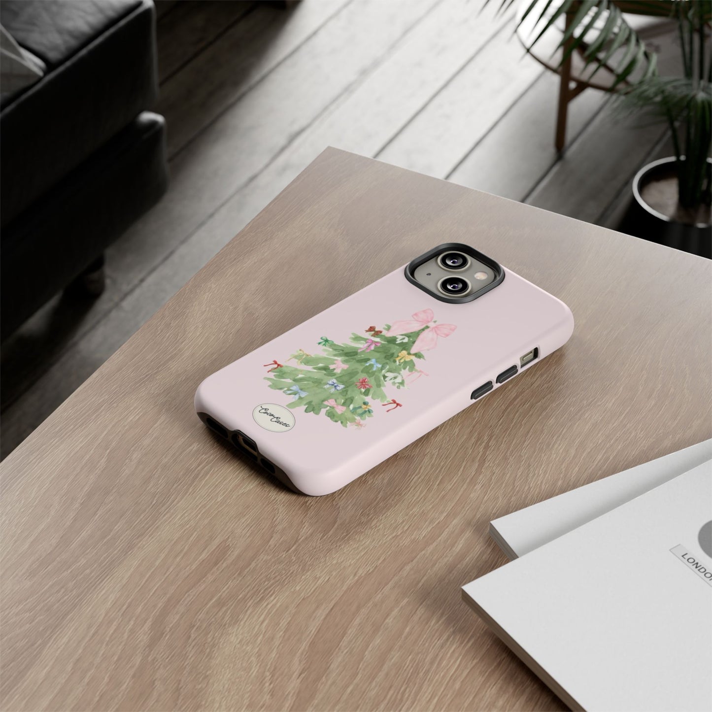Blush & Pine iPhone Case
