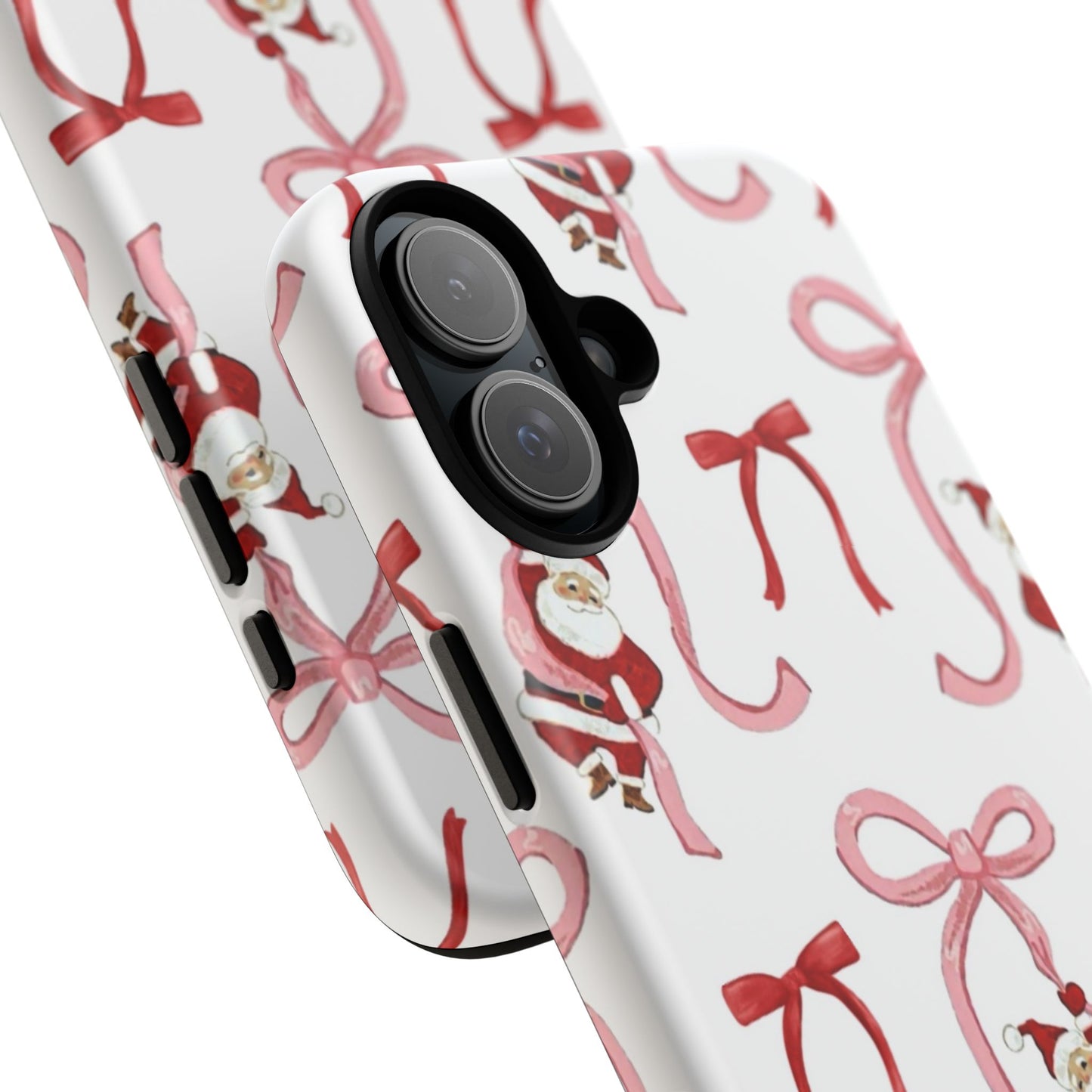 Santa’s Bow Ride iPhone Case