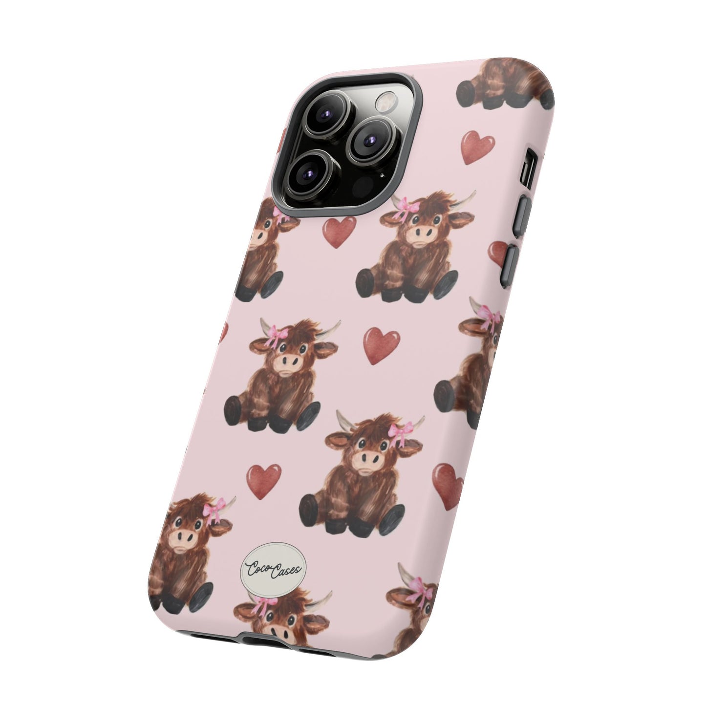 Highland Hearts iPhone Case
