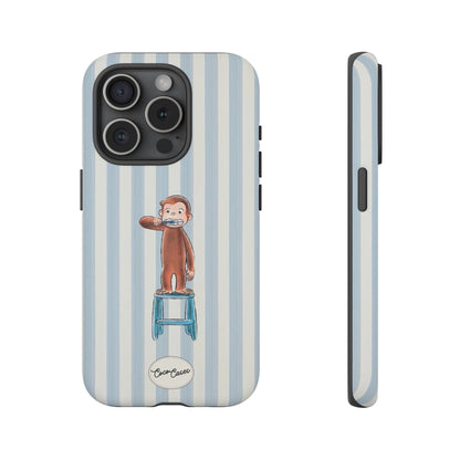 Striped Monkey iPhone Case
