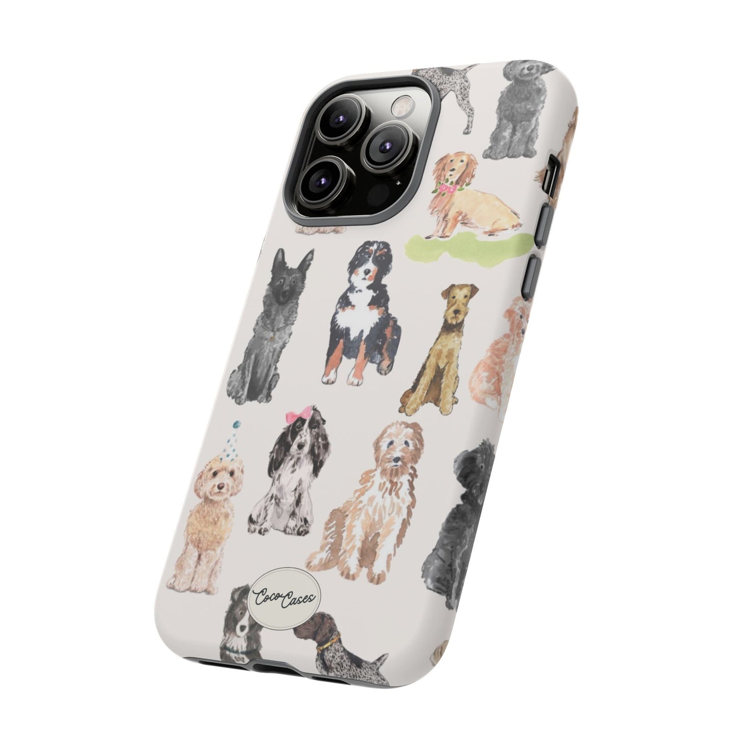 Puppy Party iPhone Case