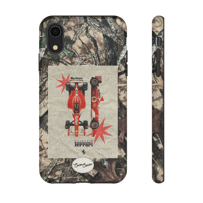 Camouflage Ferrari iPhone Case