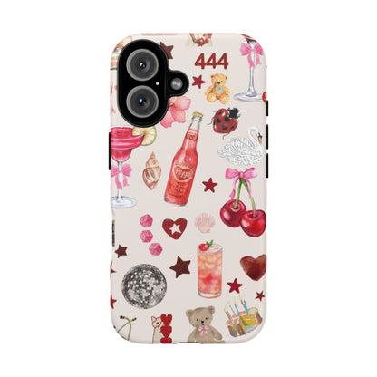 Pink Clutter iPhone Case