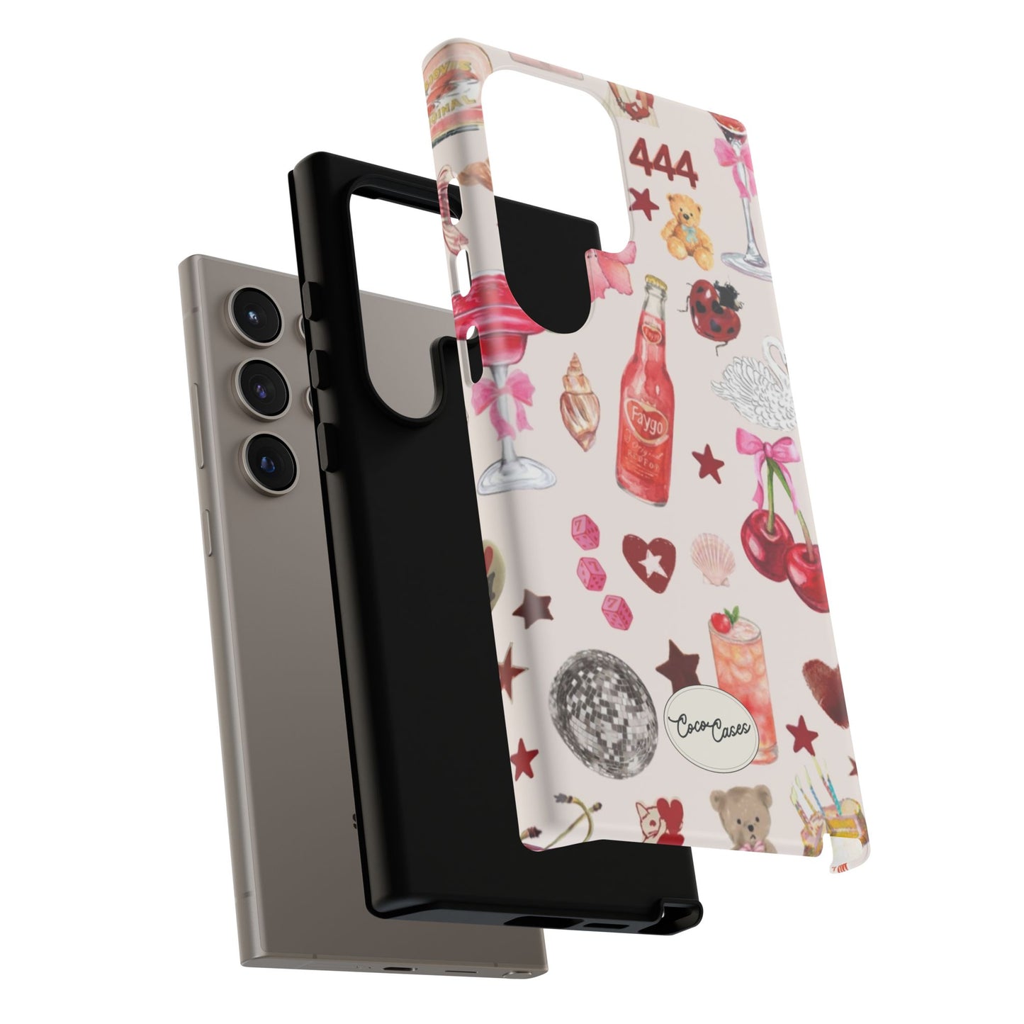 Pink Clutter Samsung Case