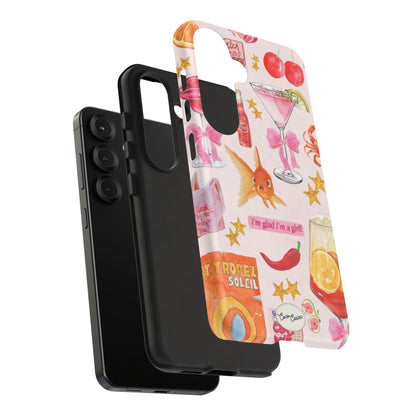 I'm glad I'm a girl Samsung Case