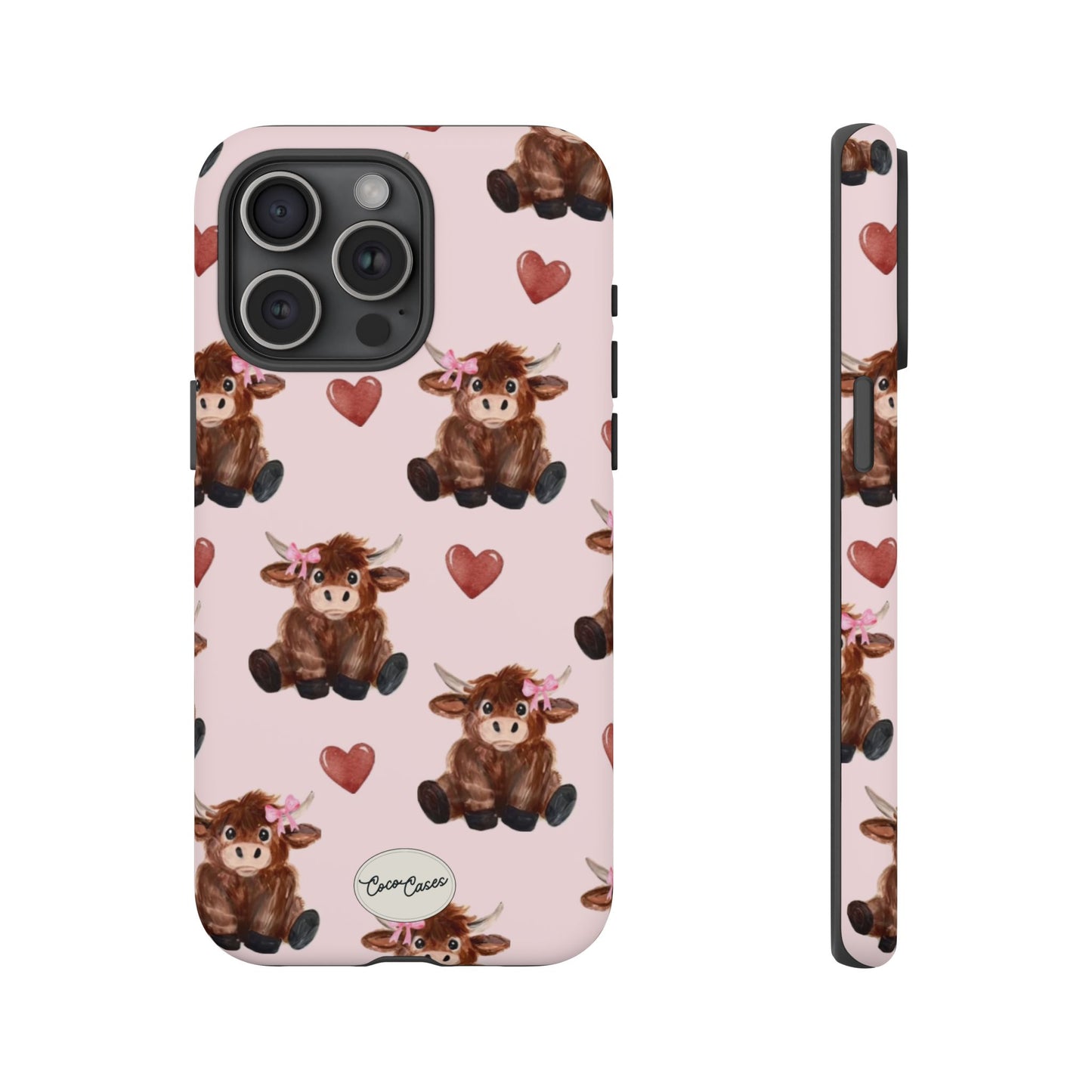 Highland Hearts iPhone Case