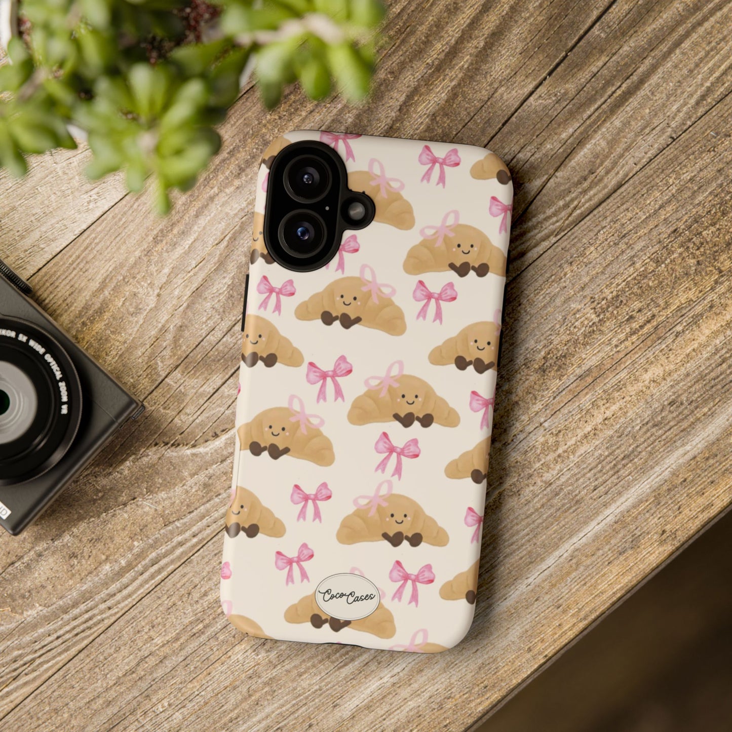 Croissant Chaos iPhone Case
