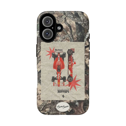 Camouflage Ferrari iPhone Case