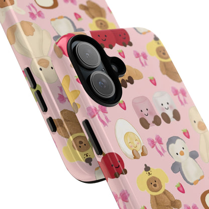 Pink Teddies iPhone Case
