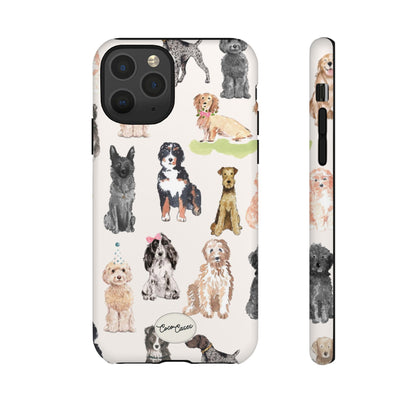 Puppy Party iPhone Case