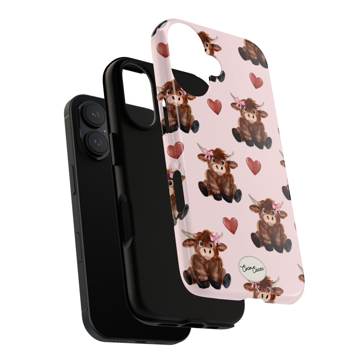 Highland Hearts iPhone Case