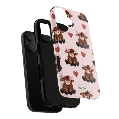 Highland Hearts iPhone Case