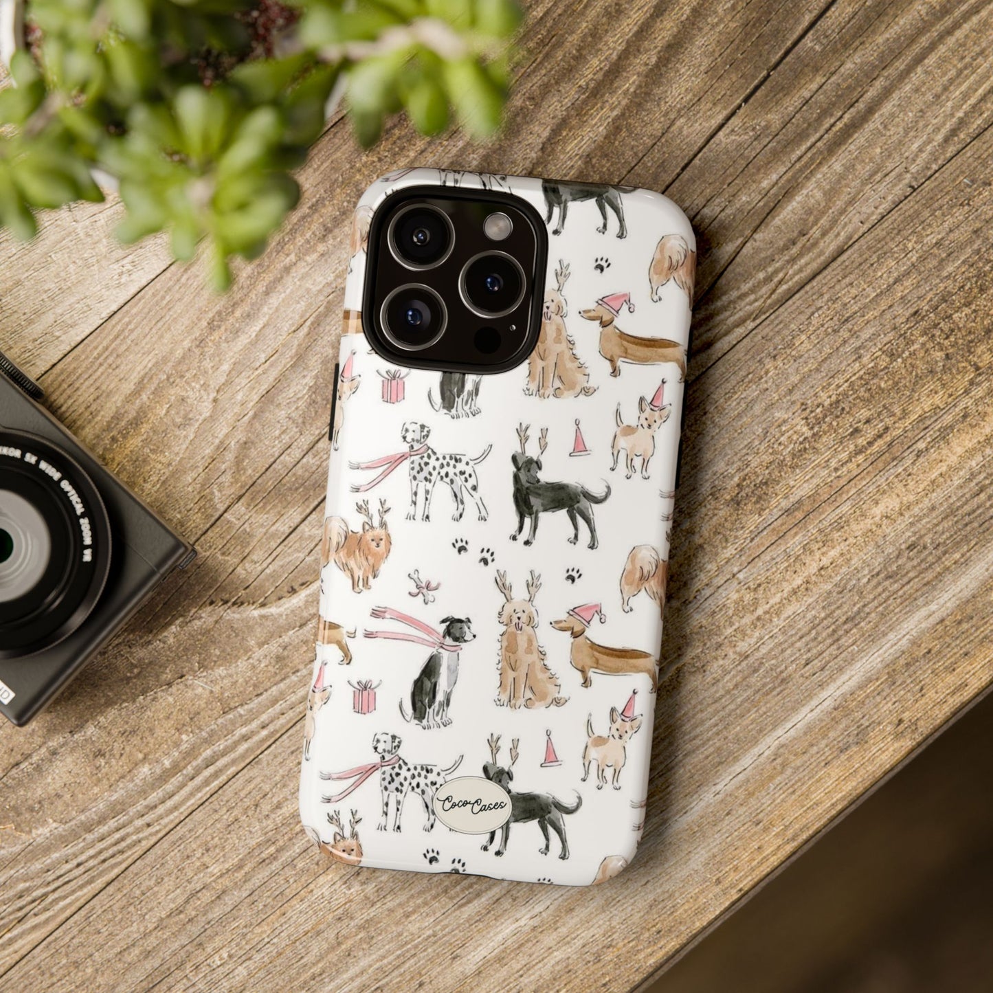Wagging Winter iPhone Case