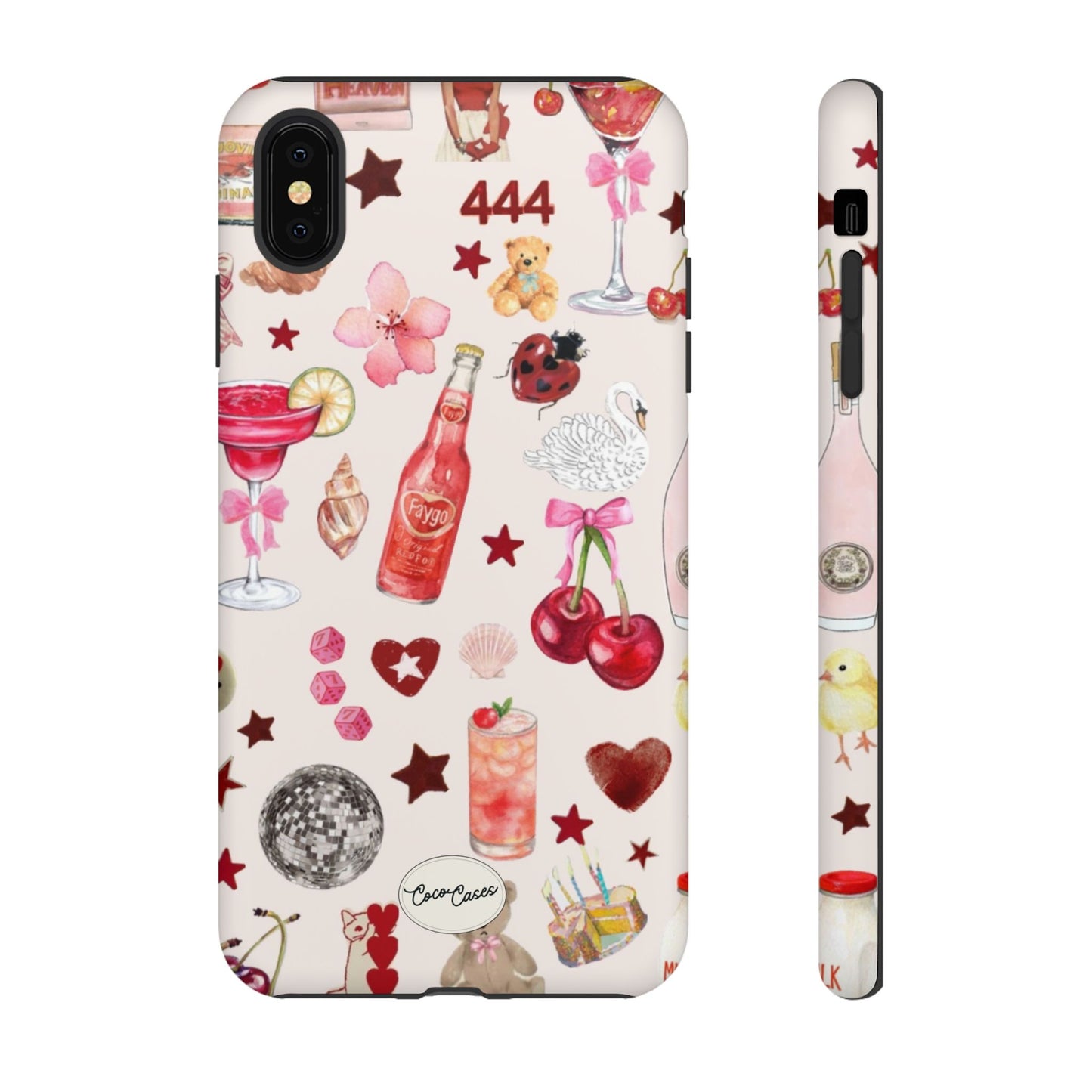 Pink Clutter iPhone Case