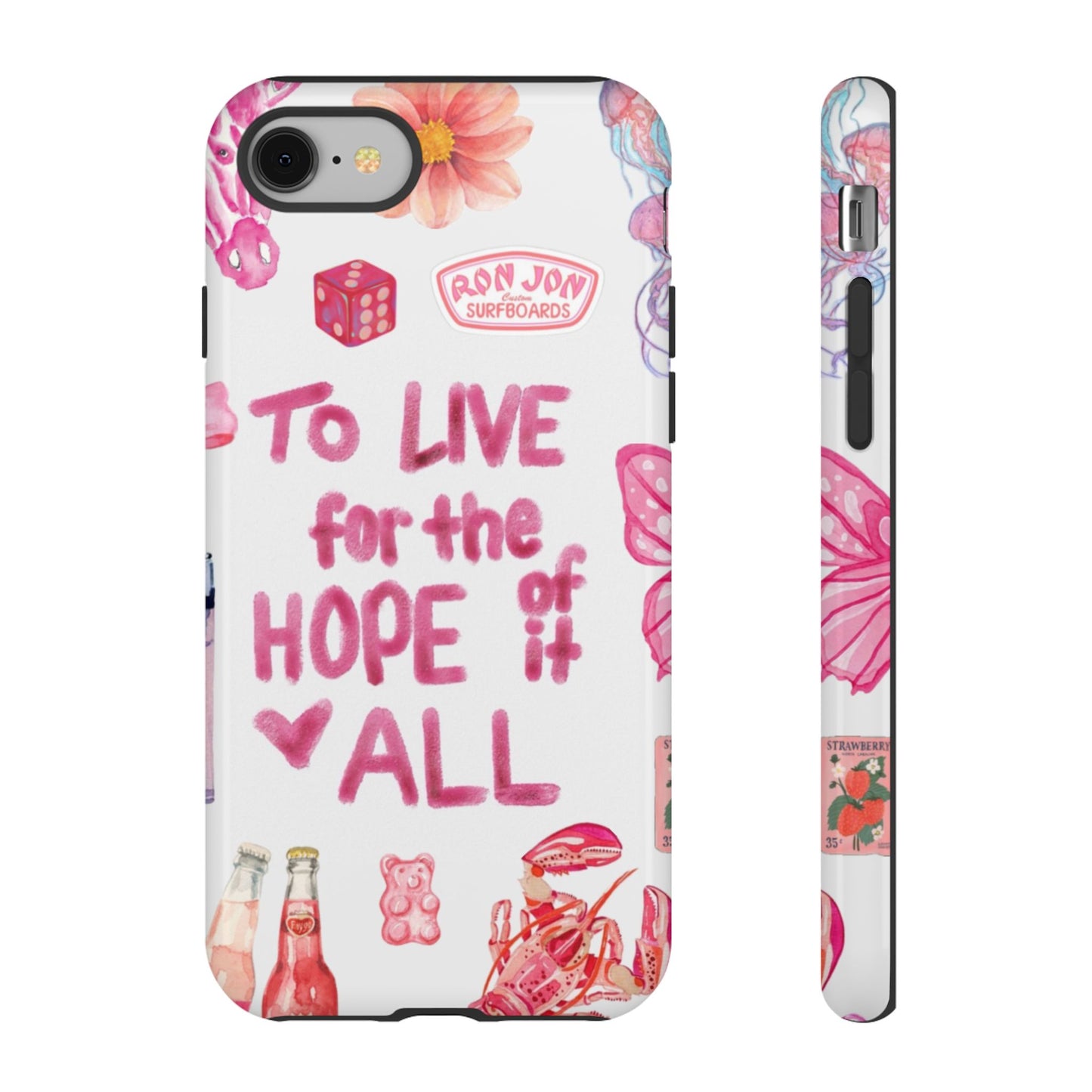 to live for the hope of it all iPhone Case