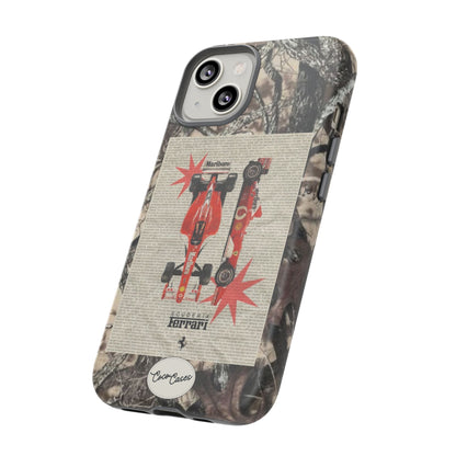 Camouflage Ferrari iPhone Case