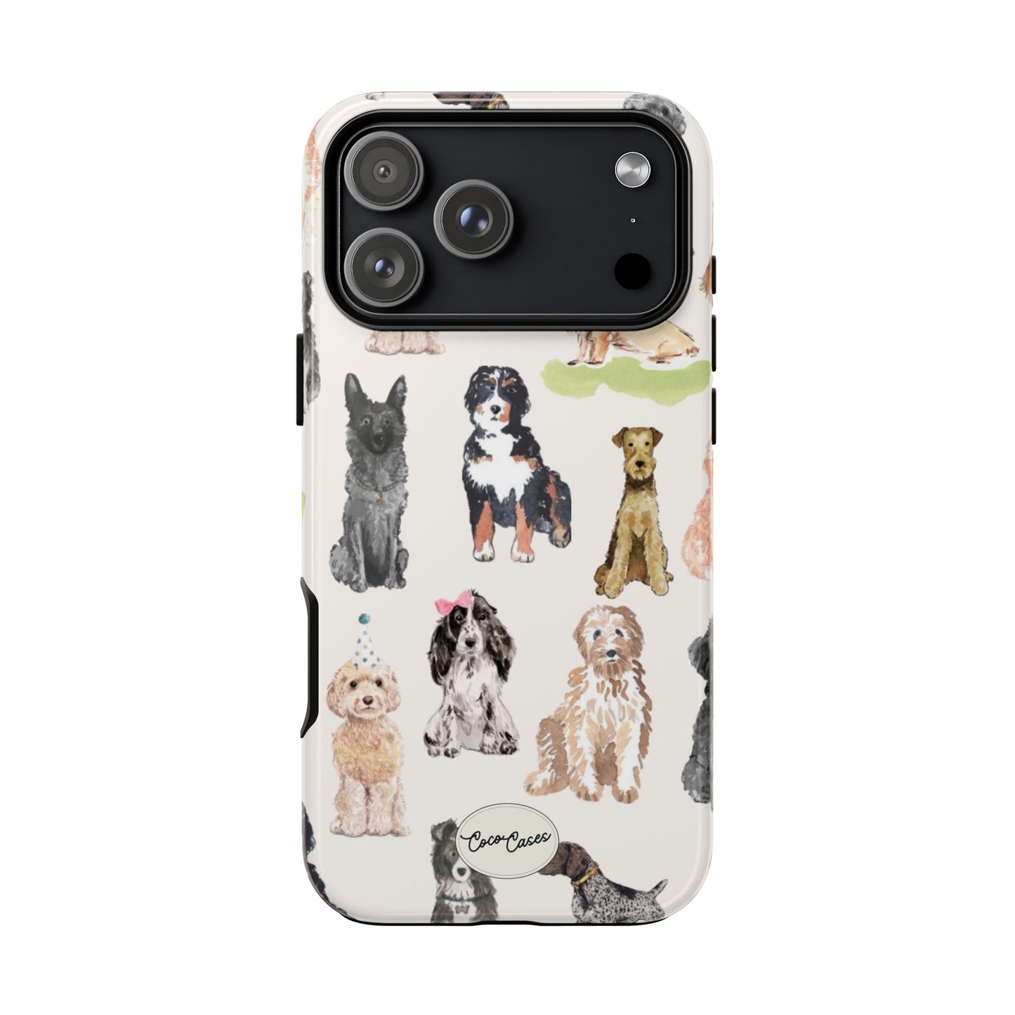 Puppy Party iPhone Case