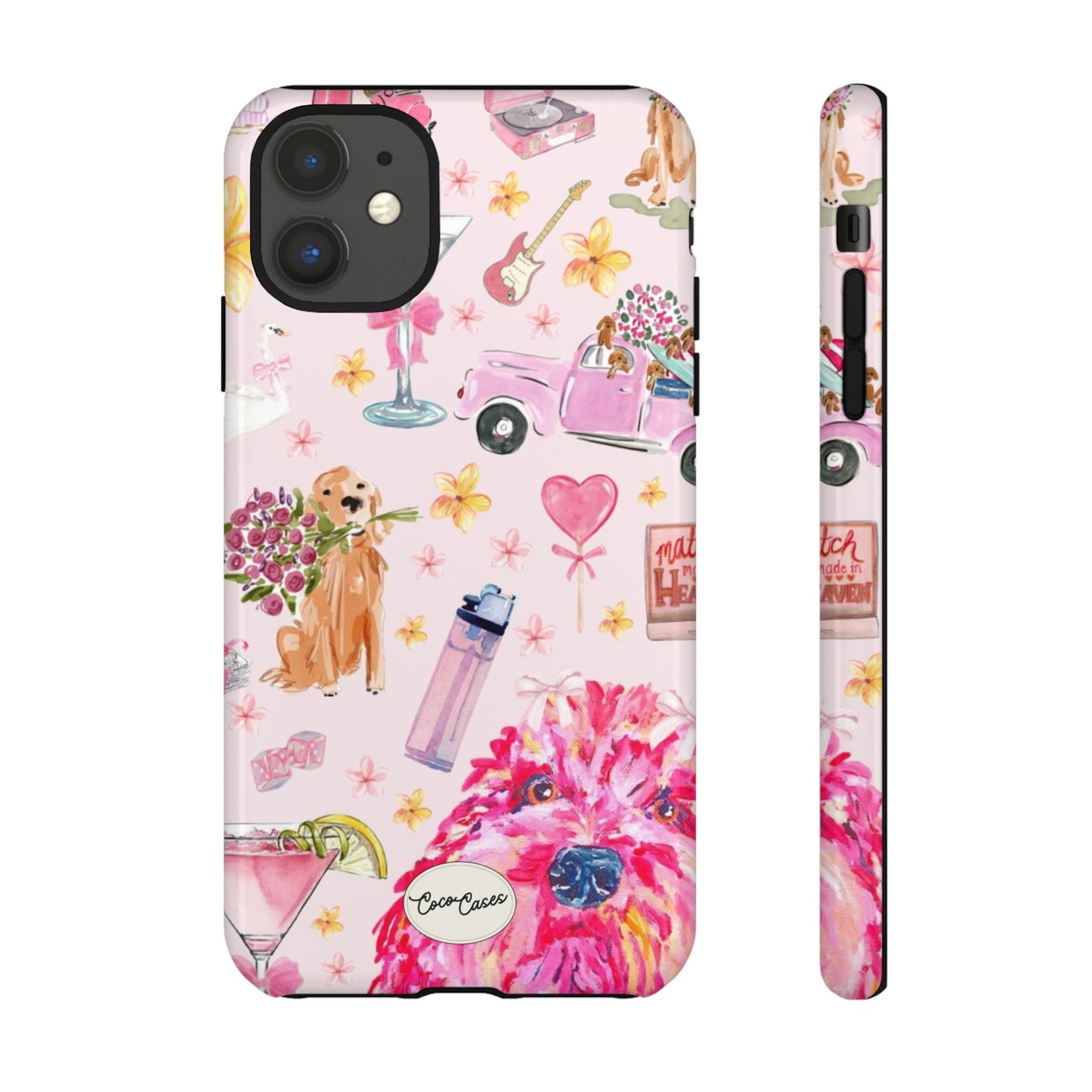 Dog Doodles iPhone Case