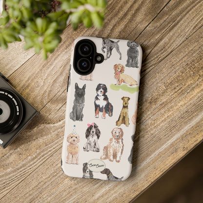 Puppy Party iPhone Case