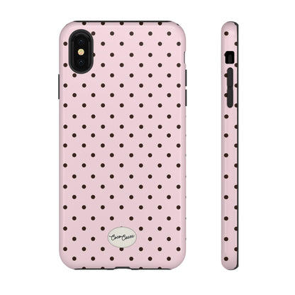 Pink Polka Dot iPhone Case