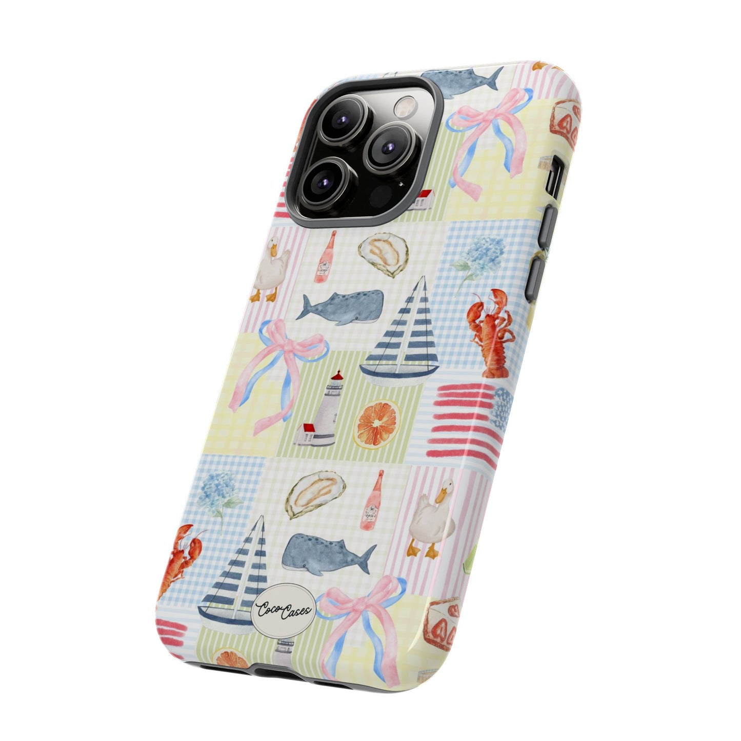 Pretty Patchwork iPhone Case