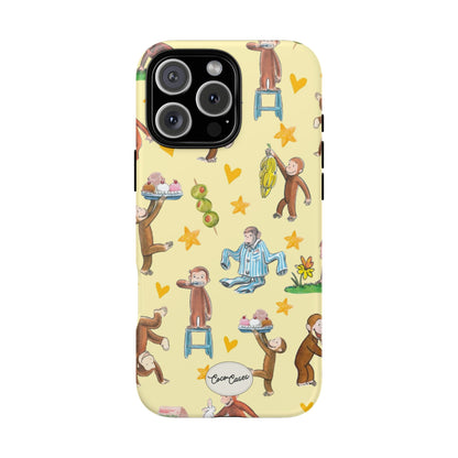 Curious Monkey iPhone Case