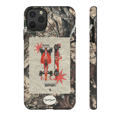 Camouflage Ferrari iPhone Case