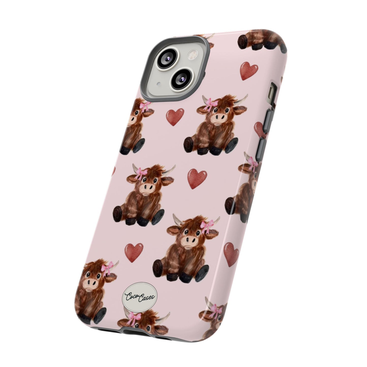 Highland Hearts iPhone Case