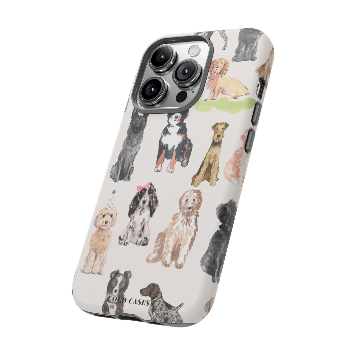Puppy Party iPhone Case