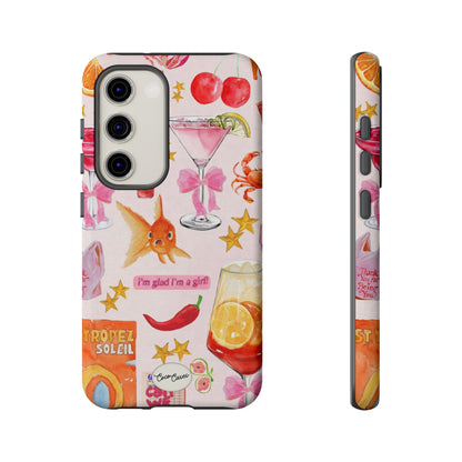 I'm glad I'm a girl Samsung Case