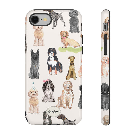 Puppy Party iPhone Case