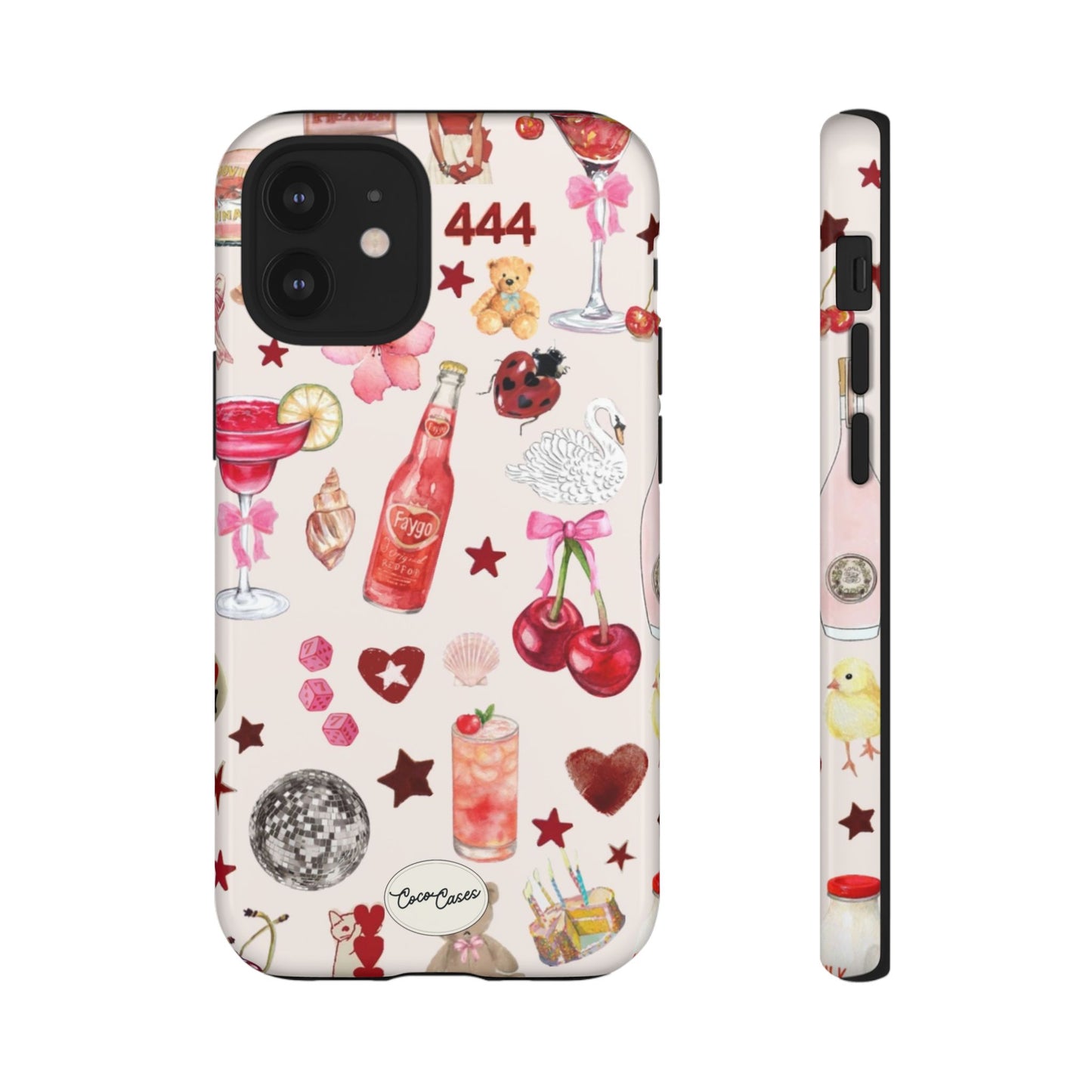 Pink Clutter iPhone Case